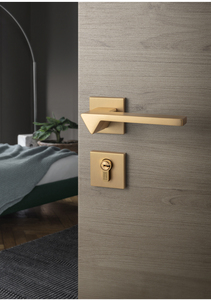 <span class=keywords><strong>Poignée</strong></span> <span class=keywords><strong>de</strong></span> <span class=keywords><strong>porte</strong></span> en alliage <span class=keywords><strong>de</strong></span> Zinc, finition <span class=keywords><strong>laiton</strong></span> or nouveau Design Type mortaise <span class=keywords><strong>sur</strong></span> le levier <span class=keywords><strong>de</strong></span> Rosette carrée <span class=keywords><strong>poignée</strong></span> <span class=keywords><strong>de</strong></span> <span class=keywords><strong>porte</strong></span> - Product Image 4