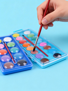 Juego de <span class=keywords><strong>Pintura</strong></span> Portátil ZKJ <span class=keywords><strong>con</strong></span> Bandeja de Pigmentos de Acuarela Sólida, Seguro para <span class=keywords><strong>Pintar</strong></span> y Hacer Grafitis, Zhejiang - Product Image 1