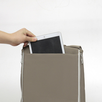 Tas Ransel Laptop Anti Maling Tahan Air Desain Travel 15.6-Inci untuk Sekolah, Bisnis, Mewah, Logo Custom