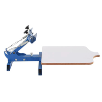 Machine d'impression à plateau rotatif pour t-shirt, machine d'impression à écran en soie