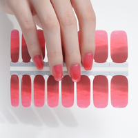 Autocollants personnalisés en gros pour ongles, décorations d'ongles, autocollants Jamberry, wraps pour ongles effet vernis à ongles véritable