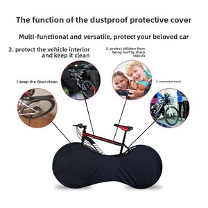 Anti Dust Bike Cover – Scratch Proof <b>Bicycle</b> Protector for Wheels & <b>Frame</b>, Road Cycling Protective Gear, Storage Bag for Indoor, - Product Image 3