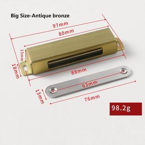 דלת מגנטית לתפוס מטבח ארון מגנט מגירת ליצוק חומרה נירוסטה ארון מגנטים - Product Image 4