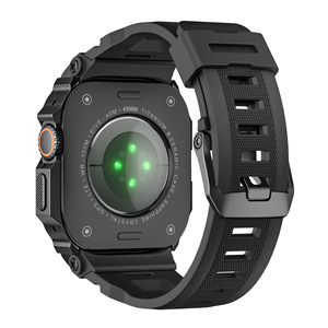 Cinturino Robusto con Custodia Protettiva <span class=keywords><strong>per</strong></span> IWatch <span class=keywords><strong>Ultra</strong></span> 49mm 46mm, Cover Antiurto in TPU, Protezione Completa <span class=keywords><strong>per</strong></span> IWatch <span class=keywords><strong>Ultra</strong></span> - Product Image 4