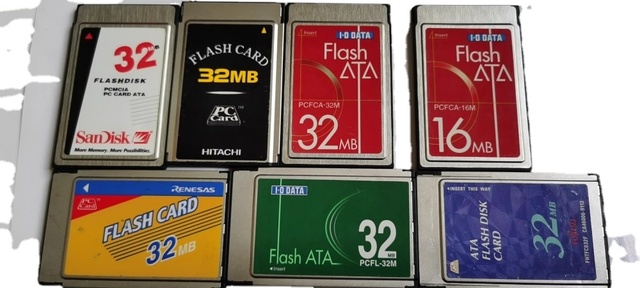 32M PC ATA Flash Card SDP3B-32 FLASH 32MB CARD Industrial Equipment 68 Pin