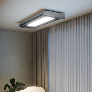 Balcony intelligent LED lighting automatic telescopic lifting household electric <b>drying</b> <b>rack</b> - Product Image 4