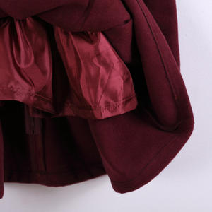 Conjunto de Ropa de 2 Piezas para Mujer, Color Sólido, Ropa de Acción de Gracias, Conjuntos de Abrigo y Vestido para Niñas - Product Image 4