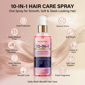 Portable 100ml 10-in-1 Leave-In <b>Hair</b> <b>Spray</b> Moisturizing <b>Hair</b> Treatment <b>for</b> Dry Frizzy <b>Hair</b> Smoothing Detangling - Product Image 5