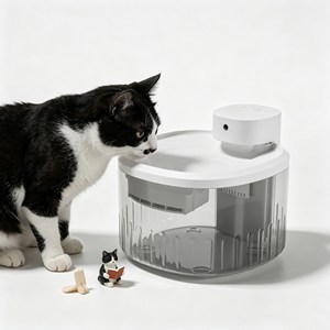 Dispensador de Agua Inteligente para Mascotas con Circulación y Protección Contra la Sequedad, Fuente Doméstica, Directo de Fábrica - Product Image 1