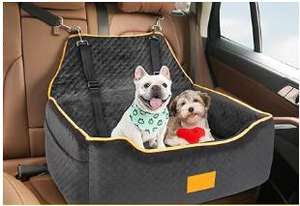 Pet taşıyıcılar seyahat çantası ayrılabilir yumuşak köpek yükseltici koltuk köpek araba koltuğu taşınabilir köpek araba ön koltuk için seyahat taşıyıcısı yatak - Product Image 2