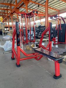 SK-Commercial Appareil de <span class=keywords><strong>musculation</strong></span> pour salle de sport, <span class=keywords><strong>Presse</strong></span> <span class=keywords><strong>pectorale</strong></span> horizontale indépendante, Machine à charge de plaques en acier Q235 de 3,0 mm - Product Image 3