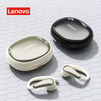 Écouteurs sans fil TWS Lenovo LK40 Premium étanches BT5.4 avec crochets d'oreille pour le sport et la course, haute qualité