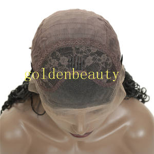 Parrucca anteriore sintetica in pizzo marrone chiaro 13x6 trecce a scatola intrecciata <span class=keywords><strong>lunghe</strong></span> in fibra ad alta temperatura da <span class=keywords><strong>donna</strong></span> - Product Image 2