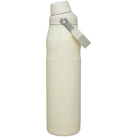 Bouteille d'eau isotherme en acier inoxydable 18/8 avec paille en silicone en forme de tête d'animal pour enfants, tête de poupée détachable personnalisée