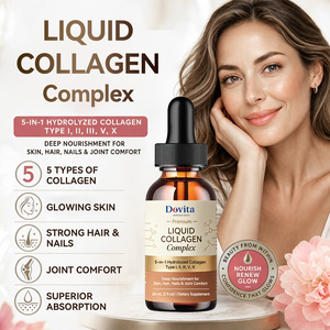 Collagène Peptidique Liquide Oral aux Ingrédients Naturels OEM pour une Peau Éclatante et le Bien-être, Sans Sucre, Sans OGM, Vente en Gros, Approvisionnement Direct Usine - Product Image 3