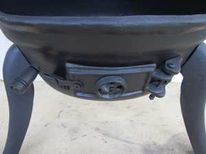 バーベキューグリルパティオ付き大型固体鋳鉄屋外チミネア使用チャコールヒーター薪焼きガーデンチメネア - Product Image 3