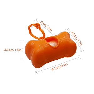 Distributeur de sacs à déjections canines en forme d'os, personnalisé, vente en gros - Product Image 4