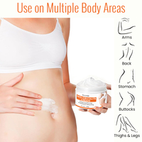 Crème hydratante pour le corps anti-cellulite pour les fesses et les cuisses, cible les fossettes tenaces