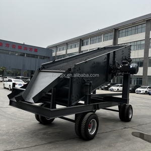 Macchina Vibrante Mobile Innovativa per la Vagliatura delle Pietre, Macchina per la Setacciatura delle Pietre, Macchina Vibrante per l'Estrazione Mineraria - Product Image 3