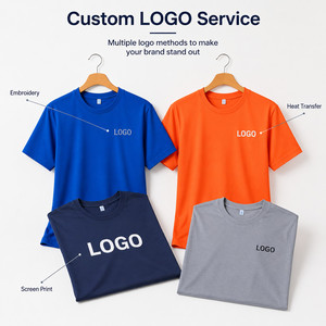 T-shirt en maille unisexe personnalisé avec logo, séchage rapide, respirant, en polyester, pour le sport et la gym, vente en gros, 10 couleurs, tailles S-4XL - Product Image 2