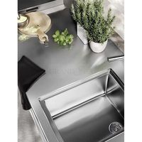 Meubles de cuisine d'extérieur résistants aux intempéries et accessoires, style très demandé, armoires de cuisine commerciales