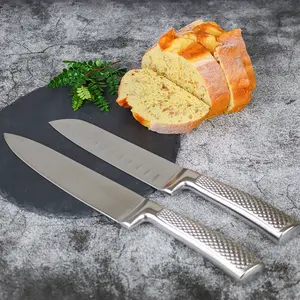 供应商定制品牌专业厨师刀廉价不锈钢厨房切肉刀
