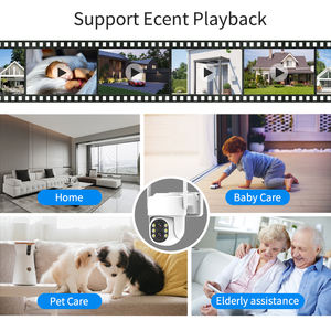 Telecamera di Sicurezza Wireless WiFi 3MP 2026 in Offerta Speciale con Scheda TF e Archiviazione Cloud, Visione Notturna a Colori e Rilevamento Movimento - Product Image 2