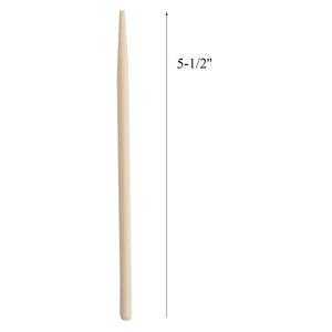 Bán buôn 5.5 ''mạnh mẽ gậy tre kẹo Apple Sticks 100% tre Ngô COB xiên đánh bóng cho Caramel BBQ, Ngô con chó, Lollipop - Product Image 2