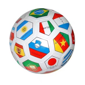 Pallone da Calcio Outdoor Misura 5 in Pelle Lucida PVC, Cucito a Macchina, Pallone Dorato con Spessore 2.7mm, Prezzo di Fabbrica Più Conveniente - Product Image 4