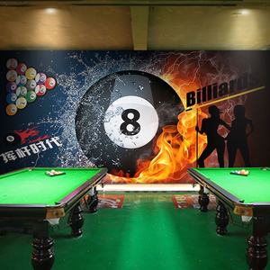3D креативный водонепроницаемый бильярдный зал украшения фон обои снукер развлекательный зал росписи - Product Image 2