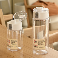 Bouteille de boisson sportive droite à couvercle ouvert à un bouton personnalisable usine nouveau PC pour adultes enfants famille pour Applicable