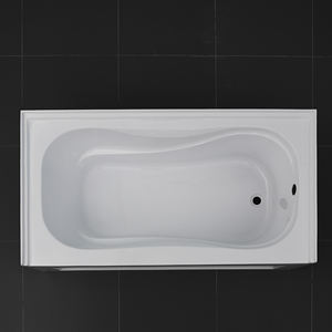 CUPC Usine Meilleur Prix Qualité 100% <span class=keywords><strong>Acrylique</strong></span> <span class=keywords><strong>Renforcé</strong></span> FRPt Alcôve/Jupe <span class=keywords><strong>Baignoire</strong></span> Moderne 1518x813x546mm (59 Salle De Bains - Product Image 3