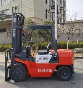 Carretilla elevadora diesel usada de 3 toneladas inspeccionada por expertos, precio competitivo, carretilla elevadora HELI de 3 toneladas a la venta - Product Image 4