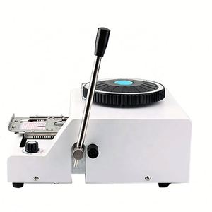Best Selling Plastic PVC ID <b>Card</b> <b>Embosser</b> Machine for Embossing Letters and Numbers - Product Image 5