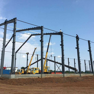 Thiết kế hiện đại kết cấu thép nhẹ nhà tiền chế có thể tùy chỉnh prefab Kết Cấu Thép cao tầng xây dựng kho - Product Image 3