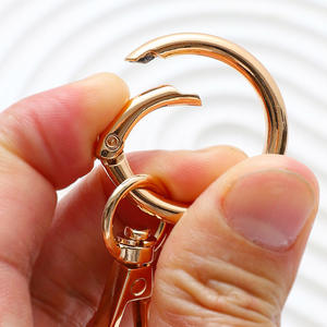 Clip de cierre giratorio a granel, llavero de Metal, ganchos giratorios, bolso, llavero con hebilla, llavero para manualidades DIY, accesorios para hacer - Product Image 4