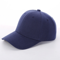 Gorra de Béisbol Negra de 6 Paneles con Logotipo Personalizado al por Mayor, Gorra de Béisbol Bordada de Alta Calidad