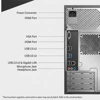 Computadora de Escritorio AOC Rongguang T200 I5 12700 16G 1T de Estado Sólido, para Oficina en Casa, Diseño y Juegos con una Sola Pantalla