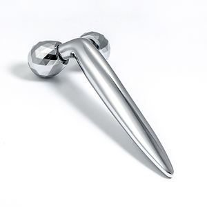 Massageador Facial Japonês em Forma de Y, Rolo Metálico 3D Rotativo 360 para o Rosto - Product Image 6