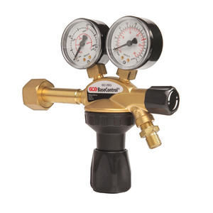 Régulateur de pression de dioxyde de carbone à haute pression en cuivre européen W21.8 pour azote, oxygène et acétylène - Product Image 5