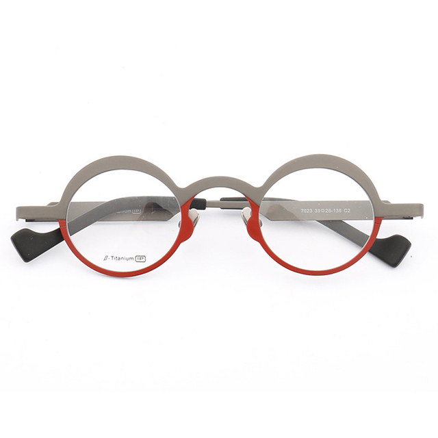 Wenzhou Factory Patent Design 100% Titanium IP Glasses Eyewear Optical Frame for Ladies