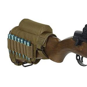 Portacartuchos de Mejilla Personalizado con Logotipo, 2 Bolsas Molle, Material de Nylon, para Caza y Tiro, Soporte para 7 Cartuchos - Product Image 4