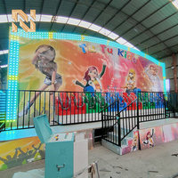 Manèges Nova Rides : Crazy Wave Miami Steel Rides, Machine de jeu d'attraction pour enfants