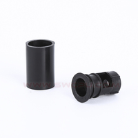 Pièces usinées CNC personnalisées : Bagues en plastique (POM, Nylon, ABS, Acétal, Derlin, Caoutchouc, PEEK, PTFE) et manchons de roulement en plastique