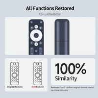 Télécommande vocale intelligente R-C-OHS-C008 compatible avec les boîtiers TV Thomson Onn Mecool KickPI KP-1 THA100 KM2 KM2-Plus KD5 THA100+ KP1