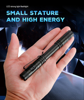 Mini lampe torche à stylo XPE-R3 LED, étanche IPX8, torche EDC portable avec clip métallique pour l'inspection, le camping, l'éclairage d'urgence