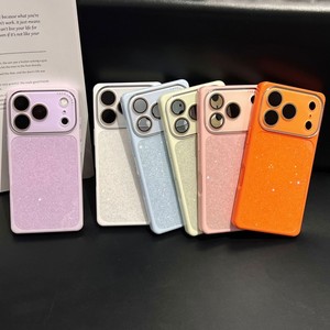 เคสโทรศัพท์มือถือลายกลิตเตอร์สี่เหลี่ยม ดีไซน์แฟชั่น สำหรับ iPhone 17 16 15 Pro Max ป้องกันการกระแทก ผลิตจาก TPU และ PC แบบนิ่ม ฝาหลังแบบเปลี่ยนได้ - Product Image 3