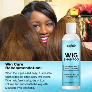 <span class=keywords><strong>Perruque</strong></span> professionnelle 237ml 6.8oz avec étiquette personnalisée, <span class=keywords><strong>shampoing</strong></span> et après-<span class=keywords><strong>shampoing</strong></span> synthétiques doux pour le cuir chevelu, <span class=keywords><strong>shampoing</strong></span> pour perruques de cheveux humains - Product Image 2