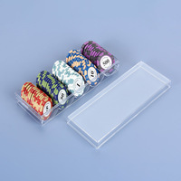 Jetons de poker et de mahjong en argile écologiques, durables et non toxiques, ensembles de jetons, panneaux de récompenses pour clubs de poker