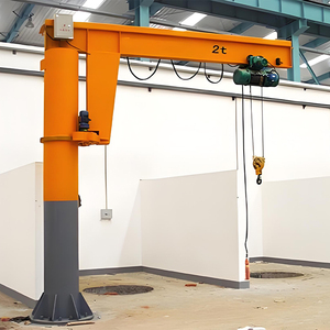 Grue à flèche électrique avec rotation fluide et positionnement précis pour une manutention efficace des matériaux - Product Image 2